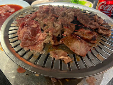 San Soo Gab San signature dishes Korean BBQ
Seafood Pancake
Pork Belly